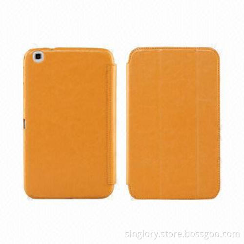 PU Leather Cases for Samsung Galaxy Tab 3 8.0 T310, Tri-fold Smart Cover with Stand Function